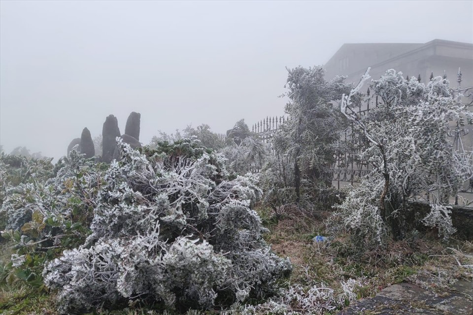 Ngo&agrave;i Fansipan, đ&acirc;y l&agrave; nơi lạnh kh&ocirc;ng k&eacute;m ở miền Bắc h&ocirc;m nay: Cũng l&agrave; n&uacute;i, nhiều năm c&oacute; băng gi&aacute;, tuyết- Ảnh 11.