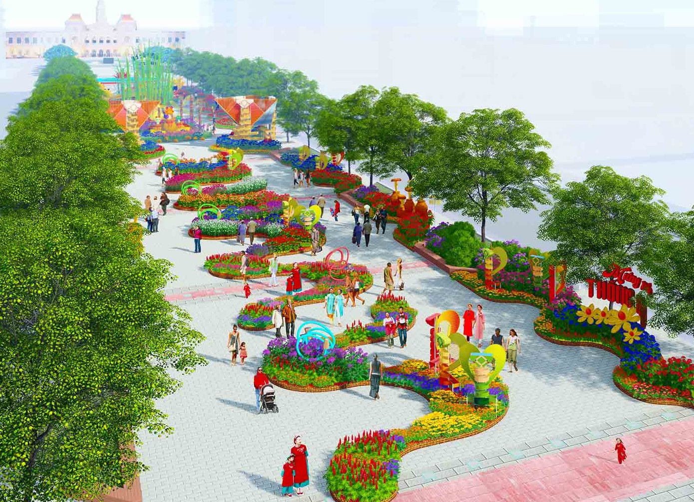 Đường hoa Nguyễn Huệ Tết B&iacute;nh Ngọ 2026 c&oacute; g&igrave; mới?- Ảnh 2.