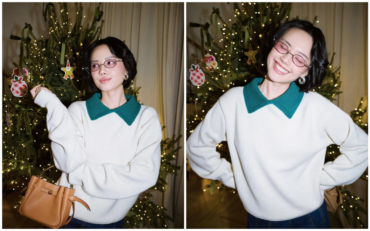 "D&aacute;ng xinh" tr&agrave;n ngập newsfeed ng&agrave;y Gi&aacute;ng sinh: Nhan sắc ai cũng vu&yacute;p vậy trời!- Ảnh 14.