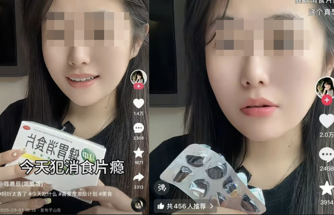 Ăn kẹo cao su ng&acirc;m giấm, uống thuốc như nước: Nữ blogger 700.000 người theo d&otilde;i bị &ldquo;x&oacute;a sổ&rdquo; v&igrave; nội dung g&acirc;y nguy hiểm cho trẻ em- Ảnh 2.