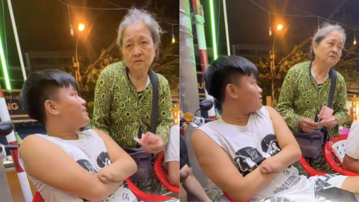 X&uacute;c động clip thanh ni&ecirc;n khuyết tật từ chối nhận tiền của cụ b&agrave; b&aacute;n v&eacute; số- Ảnh 1.