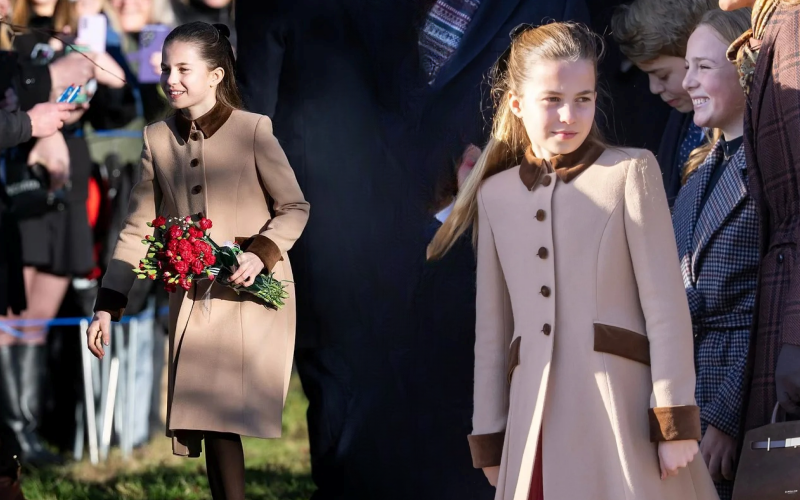 "C&ocirc;ng ch&uacute;a hạt dẻ" nh&agrave; Kate: Charlotte 10 tuổi kh&iacute; chất ng&uacute;t ng&agrave;n, diện đồ "Old Money" chuẩn người thừa kế s&aacute;ng gi&aacute;- Ảnh 1.