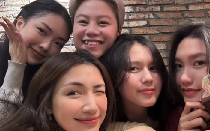 Ho&agrave; Minzy đi chơi c&ugrave;ng d&agrave;n cầu thủ đ&igrave;nh đ&aacute;m b&oacute;ng đ&aacute; Việt nhưng d&acirc;n t&igrave;nh chỉ gọi t&ecirc;n một người- Ảnh 4.