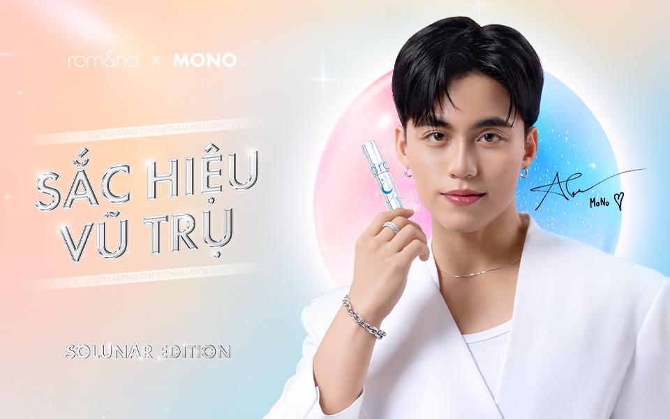 Si&ecirc;u "vu&yacute;p": rom&nd ra mắt son độc quyền tại thị trường Việt Nam kết hợp c&ugrave;ng MONO- Ảnh 1.