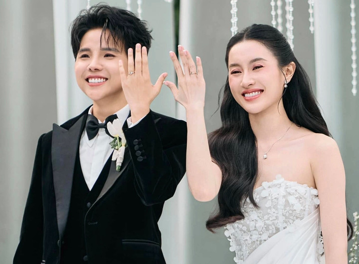 Những đ&aacute;m cưới g&acirc;y sốt nhất năm 2025 của sao Việt- Ảnh 3.