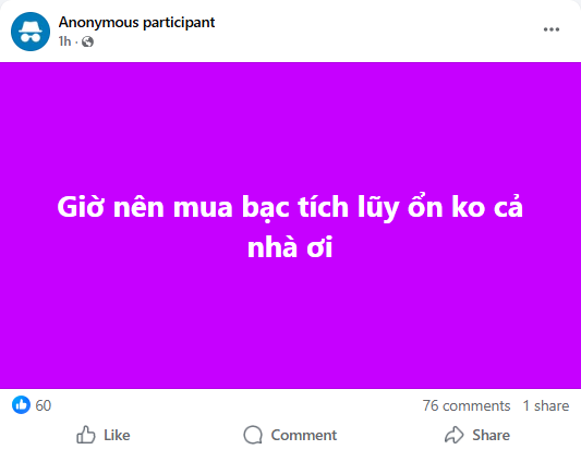 Gi&aacute; bạc tăng, d&acirc;n t&igrave;nh sốt ruột muốn mua, chuy&ecirc;n gia khẳng định: Mua bạc t&iacute;ch sản l&agrave; rất buồn cười!- Ảnh 2.