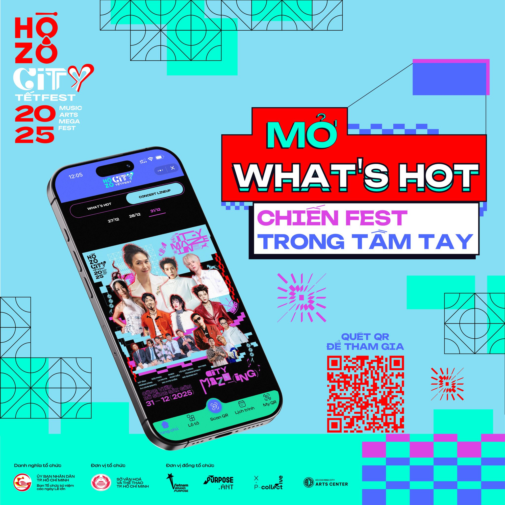 Trọn bộ b&iacute; k&iacute;p ăn quẩy tại HOZO CITY TẾT FEST: Ăn Tết sớm giữa m&ecirc; cung ẩm thực, tận hưởng đ&ecirc;m nhạc countdown kh&eacute;p lại năm 2025- Ảnh 1.