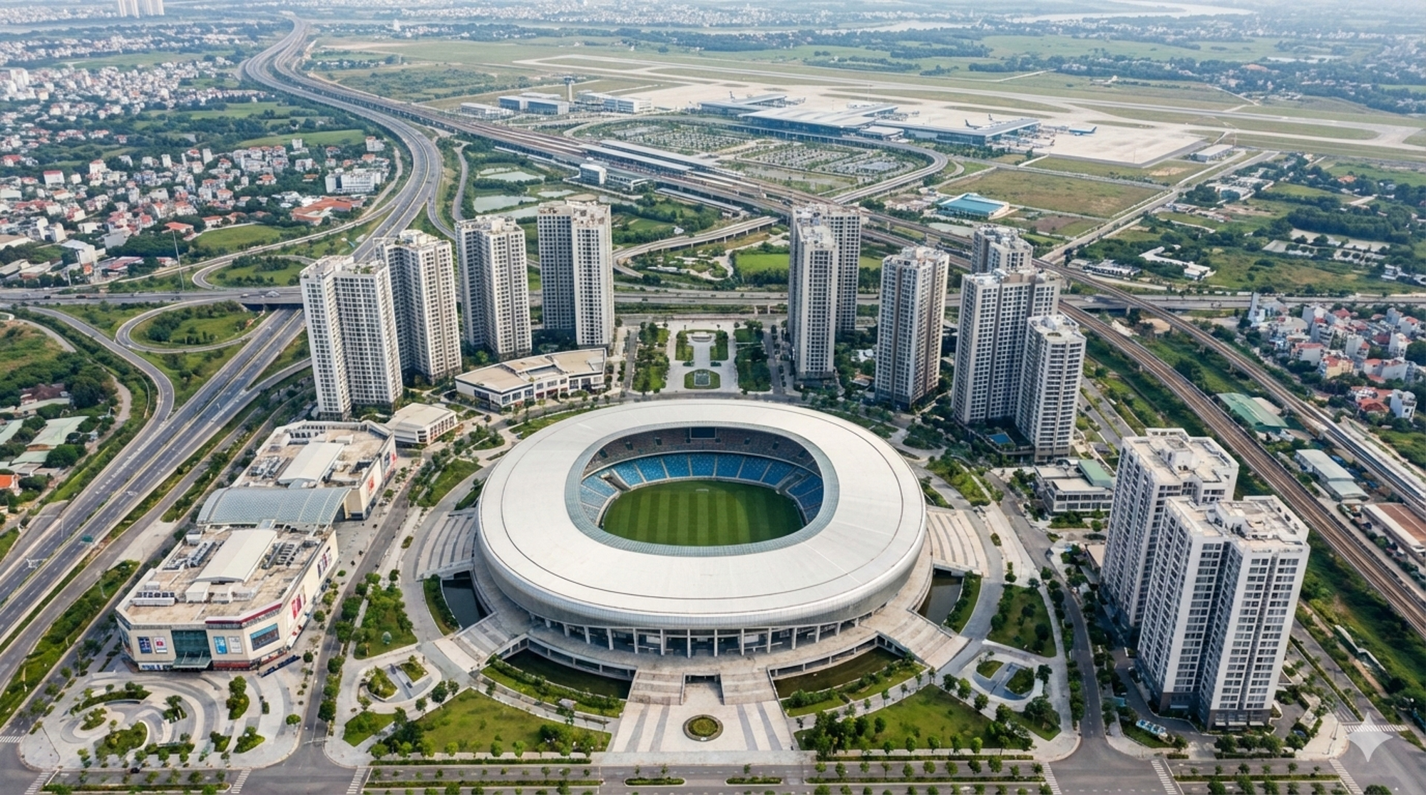 Cuộc đua si&ecirc;u s&acirc;n vận động: Vingroup x&acirc;y s&acirc;n c&oacute; m&aacute;i che lớn nhất thế giới, Sun Group l&agrave;m s&acirc;n 50.000 chỗ ngay cạnh trung t&acirc;m TPHCM- Ảnh 1.