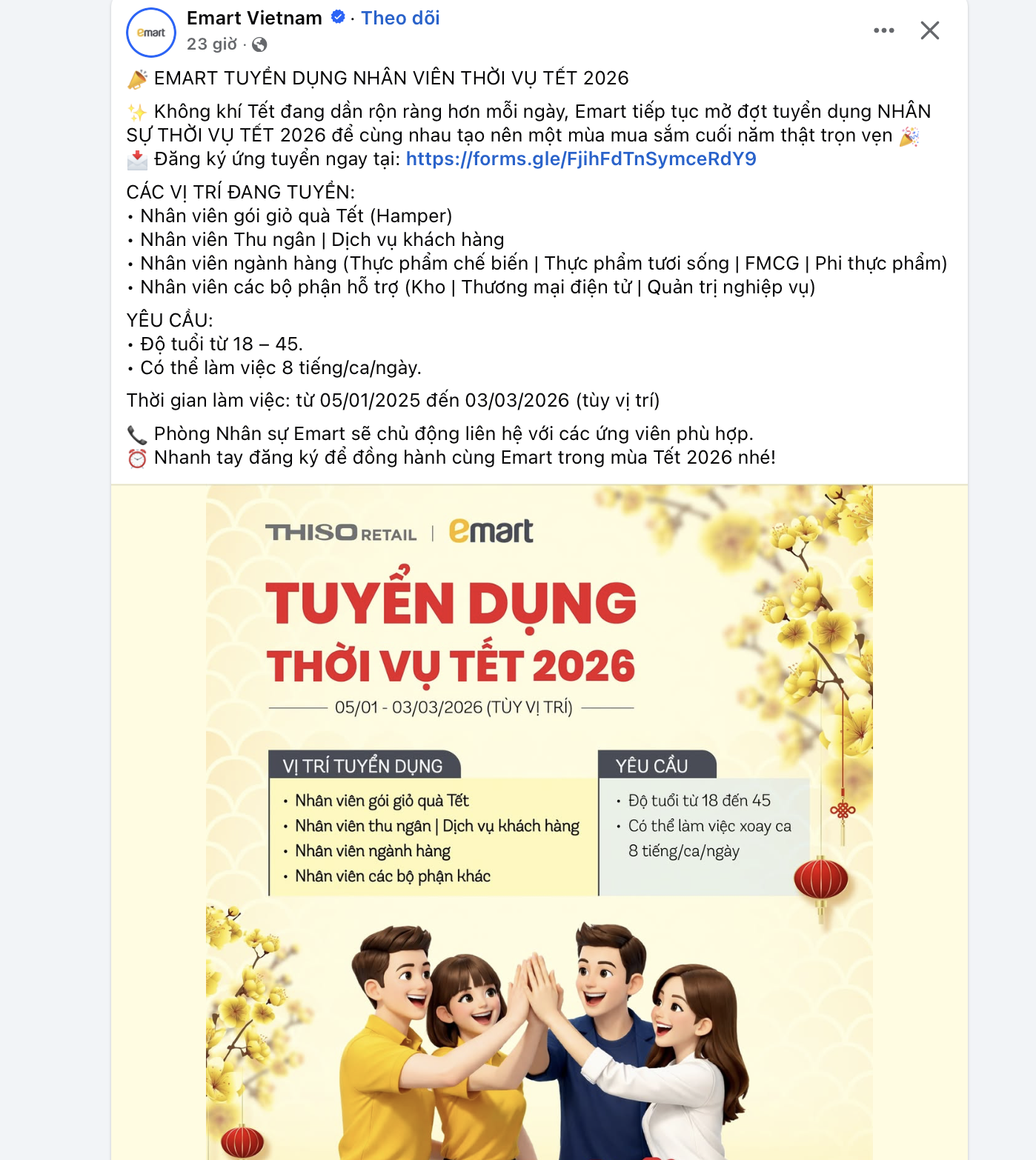 Việc l&agrave;m thời vụ Tết v&agrave;o cao điểm, thu nhập c&oacute; thể đạt hơn 30 triệu đồng/th&aacute;ng- Ảnh 4.