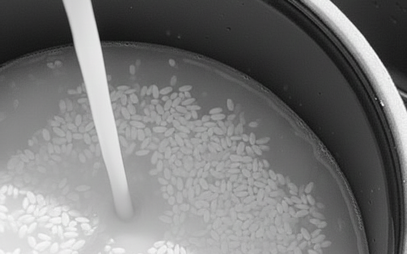 Nấu cơm bằng loại nước trắng đục n&agrave;y tốt gấp vạn lần nước lọc: Cơm ngon, dưỡng da, ngừa nhiều bệnh tật