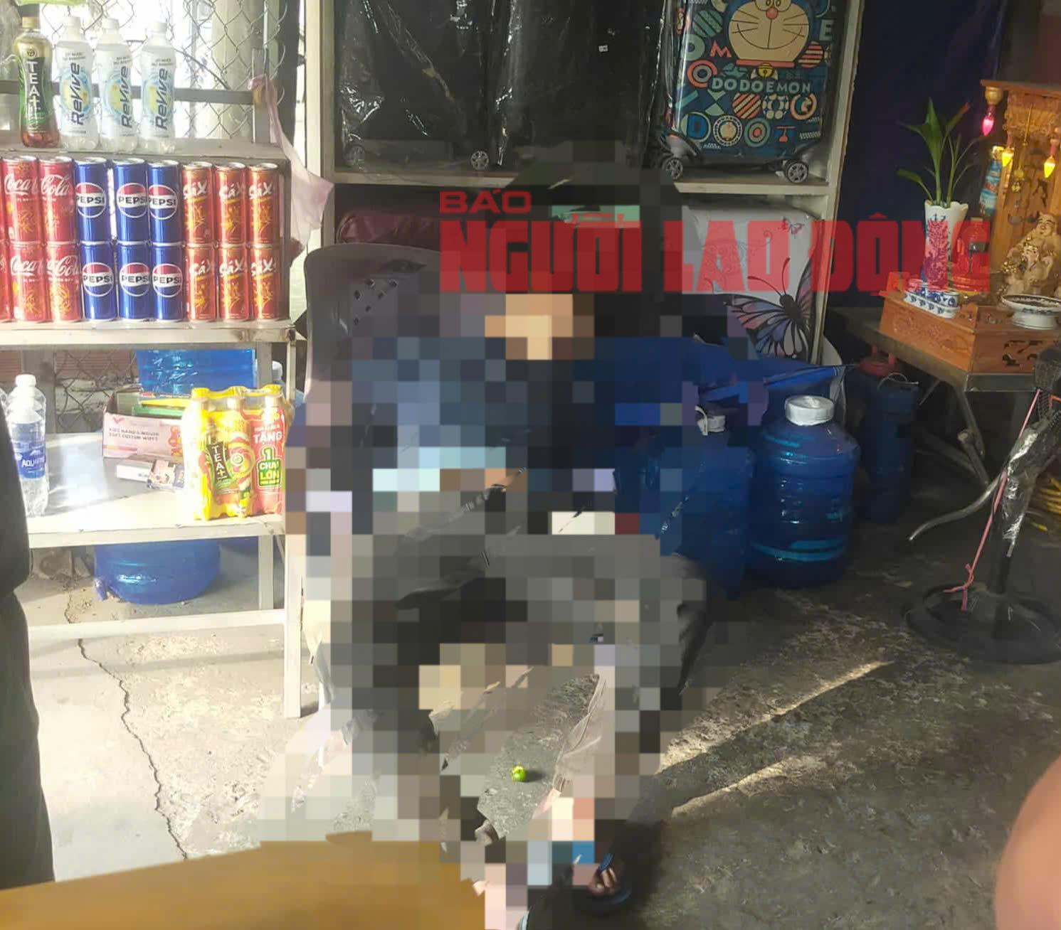 Người đ&agrave;n &ocirc;ng tử vong bất thường tại qu&aacute;n c&agrave; ph&ecirc; ven Quốc lộ 1- Ảnh 1.