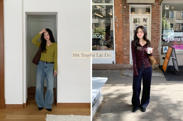 Mẹ t&ocirc;i kh&ocirc;ng chạy theo mốt m&agrave; trung th&agrave;nh với quần jeans ống đứng, mặc theo 5 c&aacute;ch n&agrave;y l&agrave; đủ đẹp suốt 10 năm- Ảnh 3.