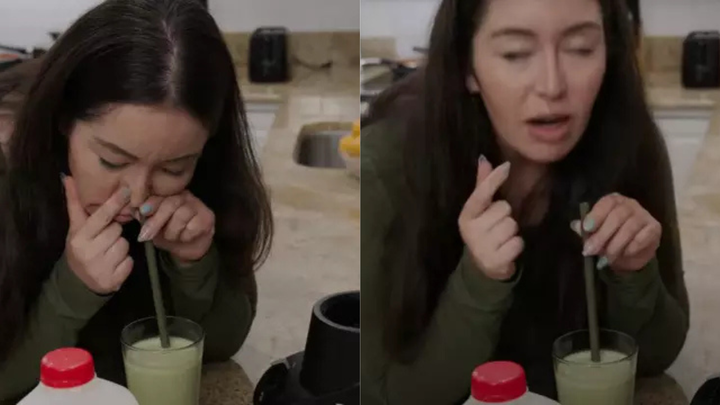 Người phụ nữ nghiện 'ăn' bằng mũi- Ảnh 1.