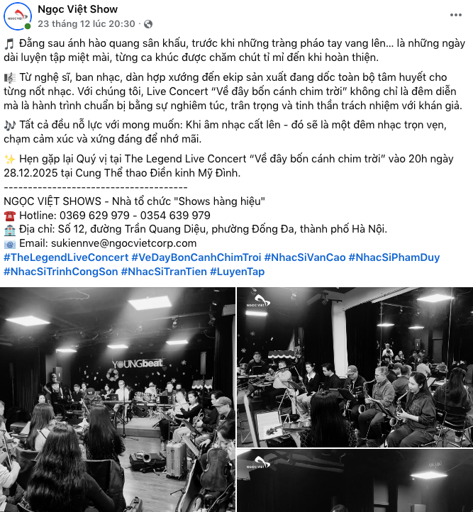 Chưa từng c&oacute; tại Việt Nam: Kh&aacute;n giả đ&atilde; đến nhưng kh&ocirc;ng c&oacute; nghệ sĩ, BTC b&aacute;o ho&atilde;n giờ ch&oacute;t g&acirc;y phẫn nộ- Ảnh 2.