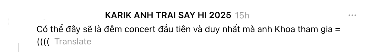 Một Anh Trai đối diện ca phẫu thuật sau concert, kh&oacute; xuất hiện tại Day 2 Mỹ Đ&igrave;nh- Ảnh 6.