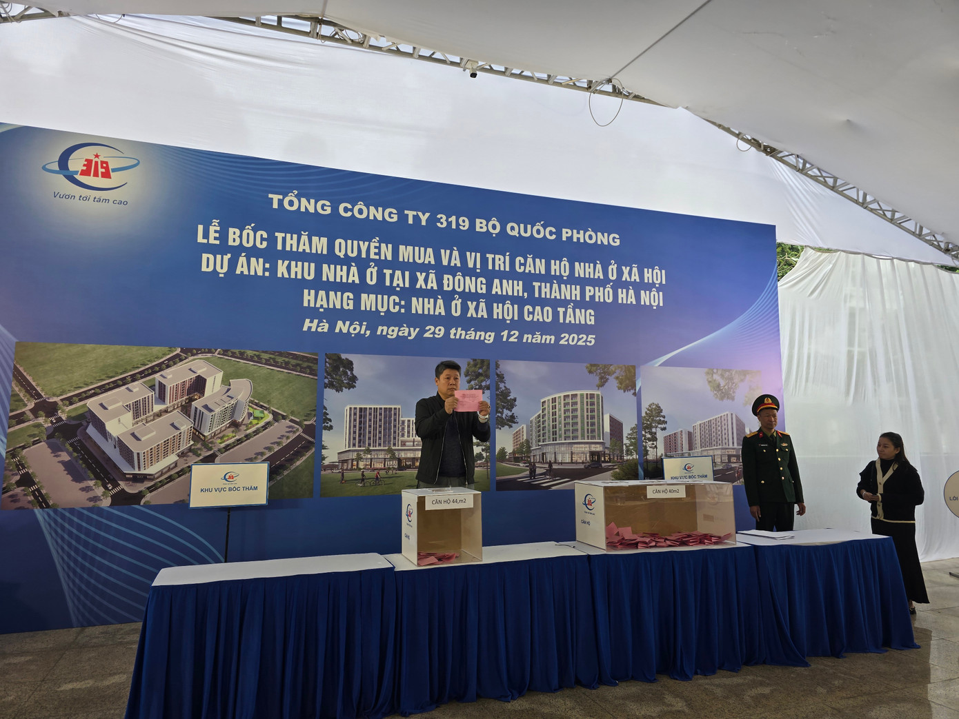 Hà Nội: Gần 1.000 khách hàng bốc thăm mua nhà ở xã hội Uy Nỗ- Ảnh 9.