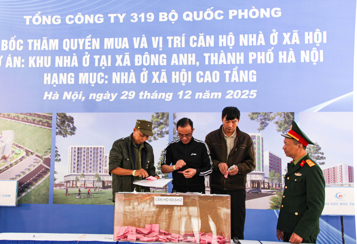 Hà Nội: Gần 1.000 khách hàng bốc thăm mua nhà ở xã hội Uy Nỗ- Ảnh 10.