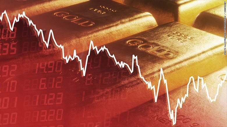 Tối 29/12, gi&aacute; v&agrave;ng thế giới bất ngờ quay đầu giảm mạnh hơn 200 USD/ounce- Ảnh 1.