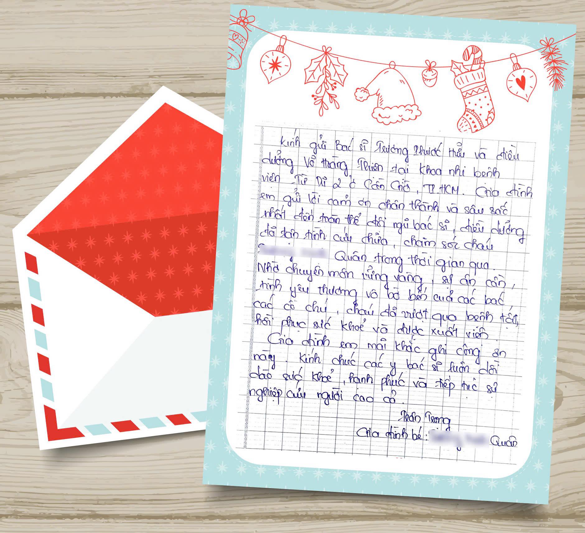 X&uacute;c động d&ograve;ng thư tay người bệnh cảm ơn y-b&aacute;c sĩ Bệnh viện Từ Dũ cơ sở 2 tại Cần Giờ- Ảnh 2.