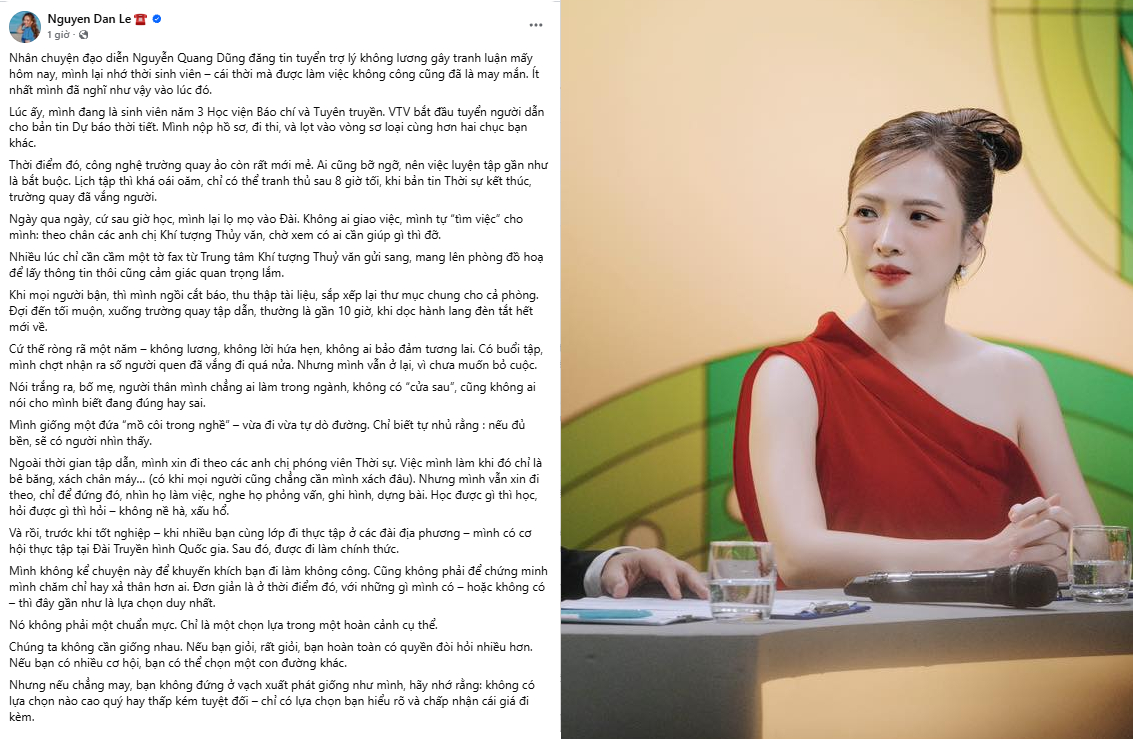 Những ng&agrave;y mới v&agrave;o nghề của "mỹ nh&acirc;n thời tiết" đời đầu của VTV: Khi &ldquo;kh&ocirc;ng c&ocirc;ng&rdquo; l&agrave; học ph&iacute; của đam m&ecirc;- Ảnh 1.