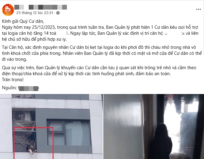 Bức ảnh chụp lô gia căn hộ chung cư khiến nhiều người giật mình thắc mắc: Sao có thể như vậy?- Ảnh 1. Bức ảnh chụp lô gia căn hộ chung cư khiến nhiều người giật mình thắc mắc: Sao có thể như vậy?- Ảnh 1.