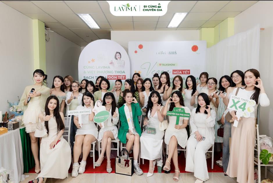 Lavima đồng h&agrave;nh c&ugrave;ng Chuy&ecirc;n gia tổ chức talkshow VCARE M&ugrave;a Tết- Ảnh 2.