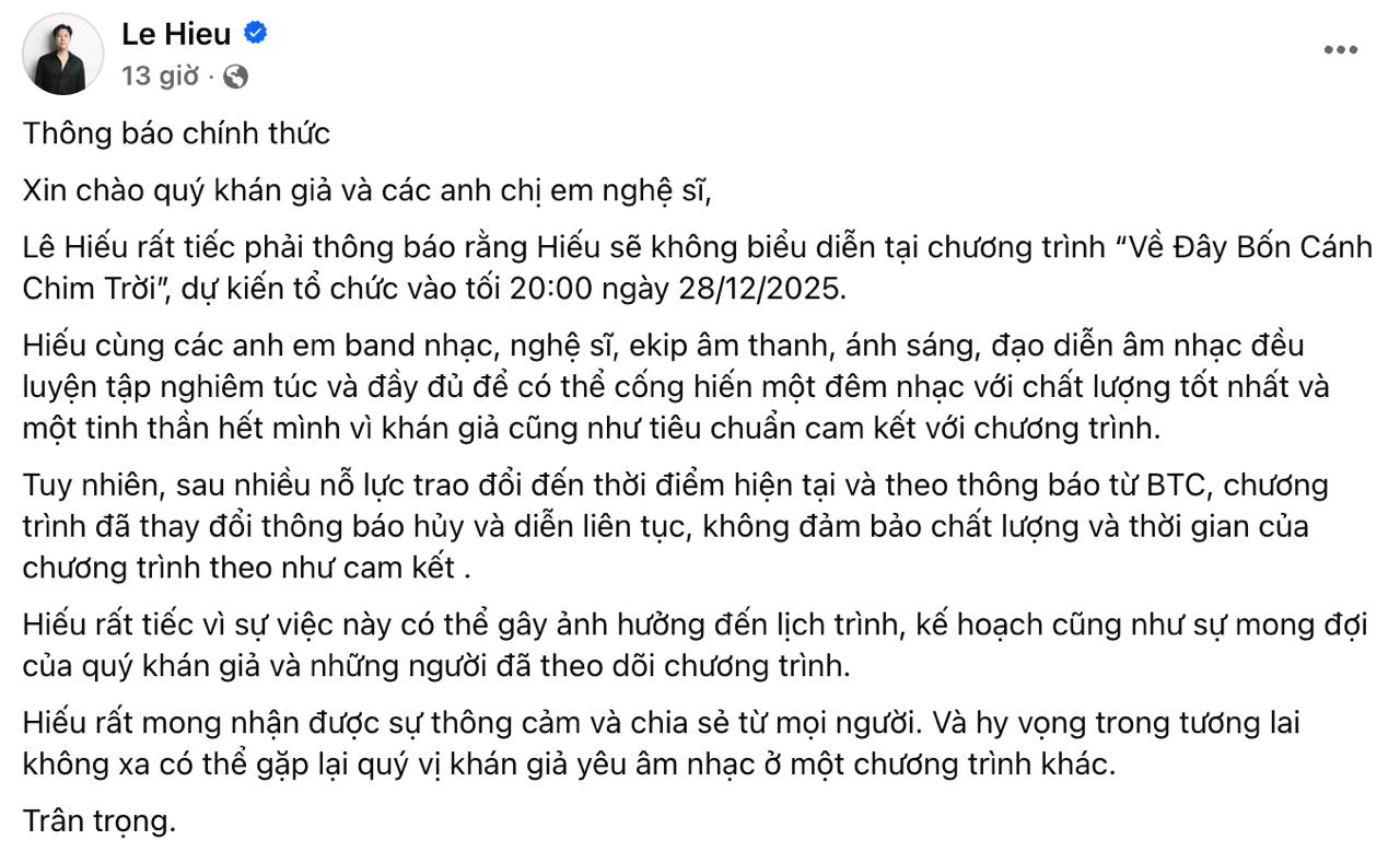 Vụ hủy show s&aacute;t giờ tại H&agrave; Nội: Nghệ sĩ bay từ Mỹ về kh&ocirc;ng được trả tiền v&eacute;, nhạc sĩ Trần Tiến buồn kh&oacute;c- Ảnh 6.