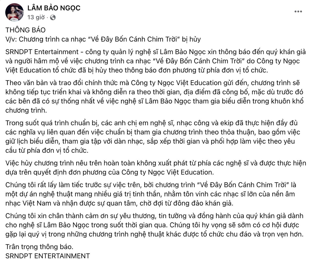 Vụ hủy show s&aacute;t giờ tại H&agrave; Nội: Nghệ sĩ bay từ Mỹ về kh&ocirc;ng được trả tiền v&eacute;, nhạc sĩ Trần Tiến buồn kh&oacute;c- Ảnh 5.