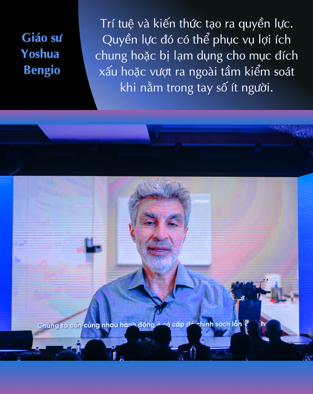 AI sẽ phục vụ hay vượt mặt con người? Loạt phát ngôn của các nhà khoa học đình đám tại VinFuture đưa ra câu trả lời- Ảnh 5.