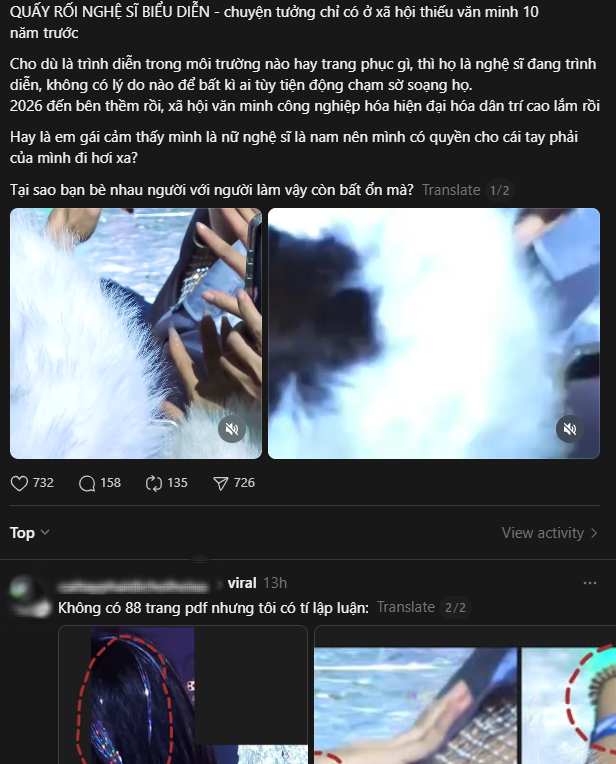 “Không thể bình thường hóa chuyện quấy rối nghệ sĩ nam”- Ảnh 1.