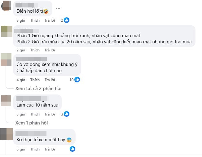 Phim Việt giờ vàng mới chiếu đã gây tranh cãi: Nữ chính nhõng nhẽo như trẻ lên 3, diễn lố quá trời ơi- Ảnh 5. Phim Việt giờ vàng mới chiếu đã gây tranh cãi: Nữ chính nhõng nhẽo như trẻ lên 3, diễn lố quá trời ơi- Ảnh 5.