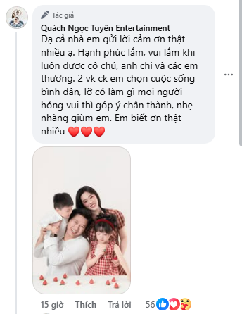 Vợ kém 16 tuổi bị chê xuề xoà, làm lố trong ngày kỷ niệm yêu, Quách Ngọc Tuyên phản ứng- Ảnh 1.