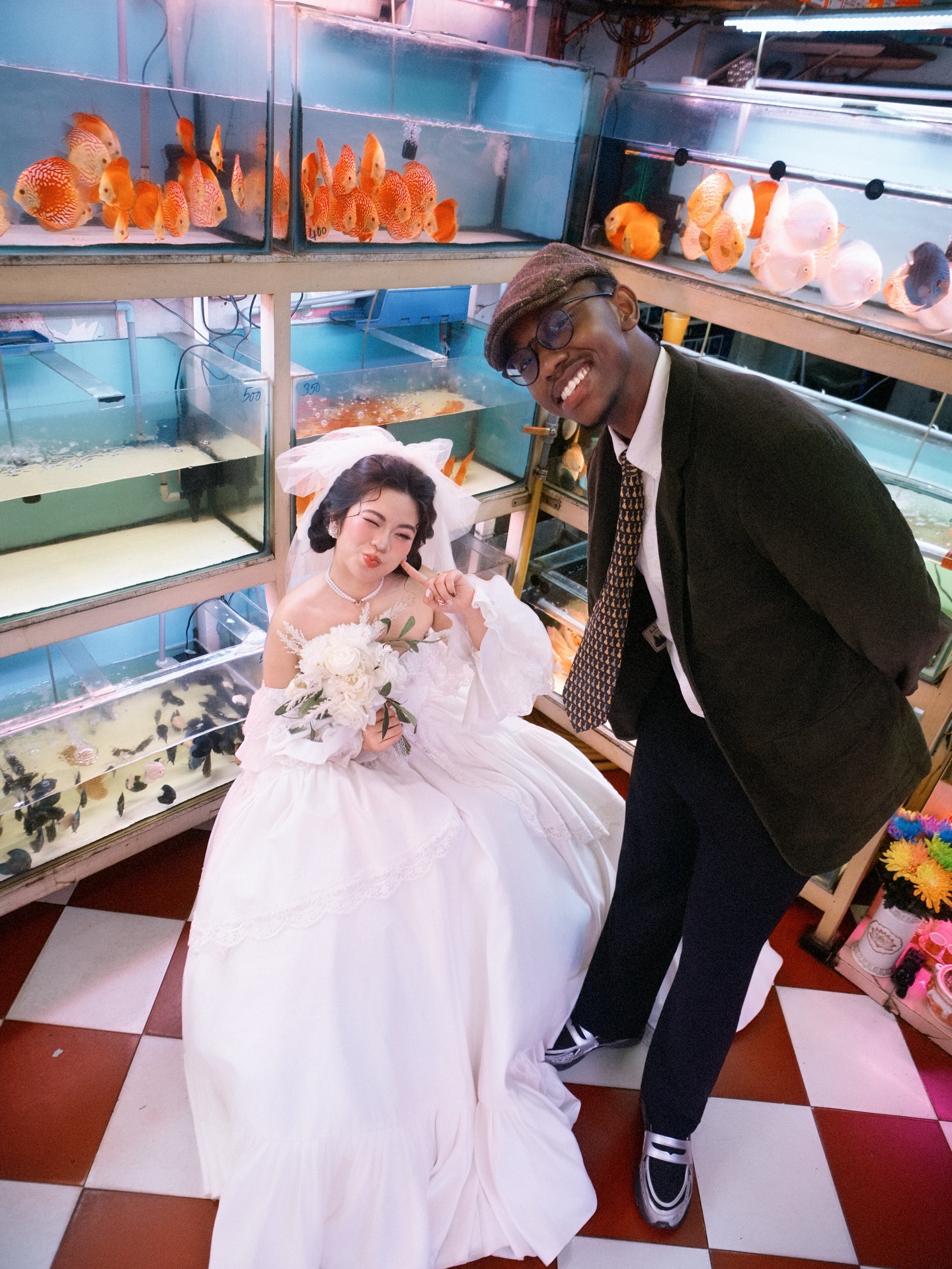 Bộ ảnh cưới cô dâu Việt và chú rể châu Phi viral nhất lúc này- Ảnh 5. Bộ ảnh cưới cô dâu Việt và chú rể châu Phi viral nhất lúc này- Ảnh 5.