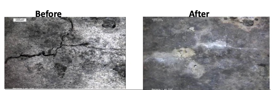 Phát minh của Nhật Bản làm rung chuyển ngành xây dựng: Bê tông "sống" tự chữa lành khi gãy nứt, "liền sẹo" trong 1 tháng, độ bền 100 năm, giảm 50% chi phí bảo trì- Ảnh 3. Phát minh của Nhật Bản làm rung chuyển ngành xây dựng: Bê tông "sống" tự chữa lành khi gãy nứt, "liền sẹo" trong 1 tháng, độ bền 100 năm, giảm 50% chi phí bảo trì- Ảnh 3.