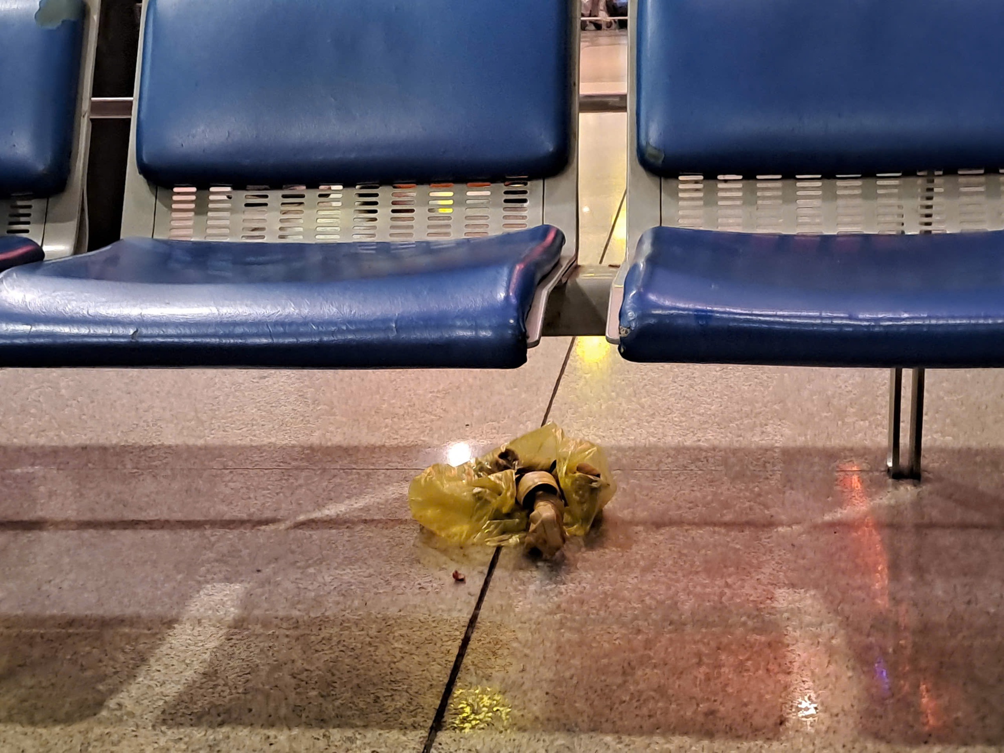 S&acirc;n bay T&acirc;n Sơn Nhất: Kh&aacute;ch đ&ocirc;ng, r&aacute;c cũng "bủa v&acirc;y"- Ảnh 5.