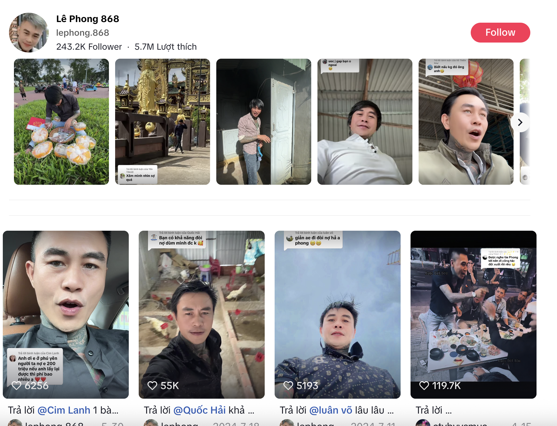 L&ecirc; Phong Gia Lai đi ch&ugrave;a, n&oacute;i đạo l&yacute; nhưng cầm đầu đ&ograve;i nợ tr&aacute; h&igrave;nh- Ảnh 2.