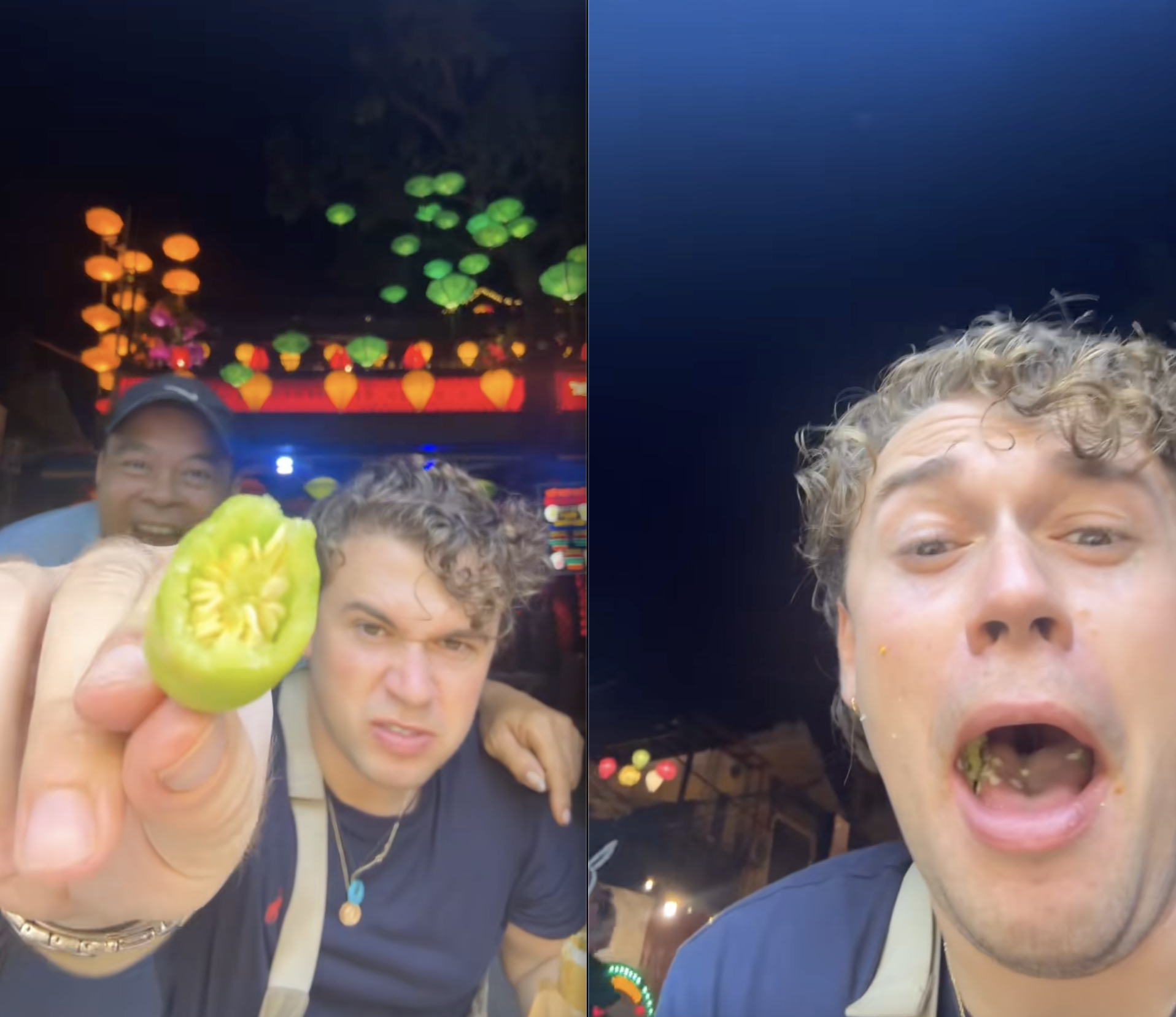 Kh&aacute;ch T&acirc;y chảy nước mắt r&ograve;ng r&ograve;ng sau khi ăn 1 thứ ở Việt Nam, chủ qu&aacute;n phải ra tận nơi gi&uacute;p lau mặt- Ảnh 2.