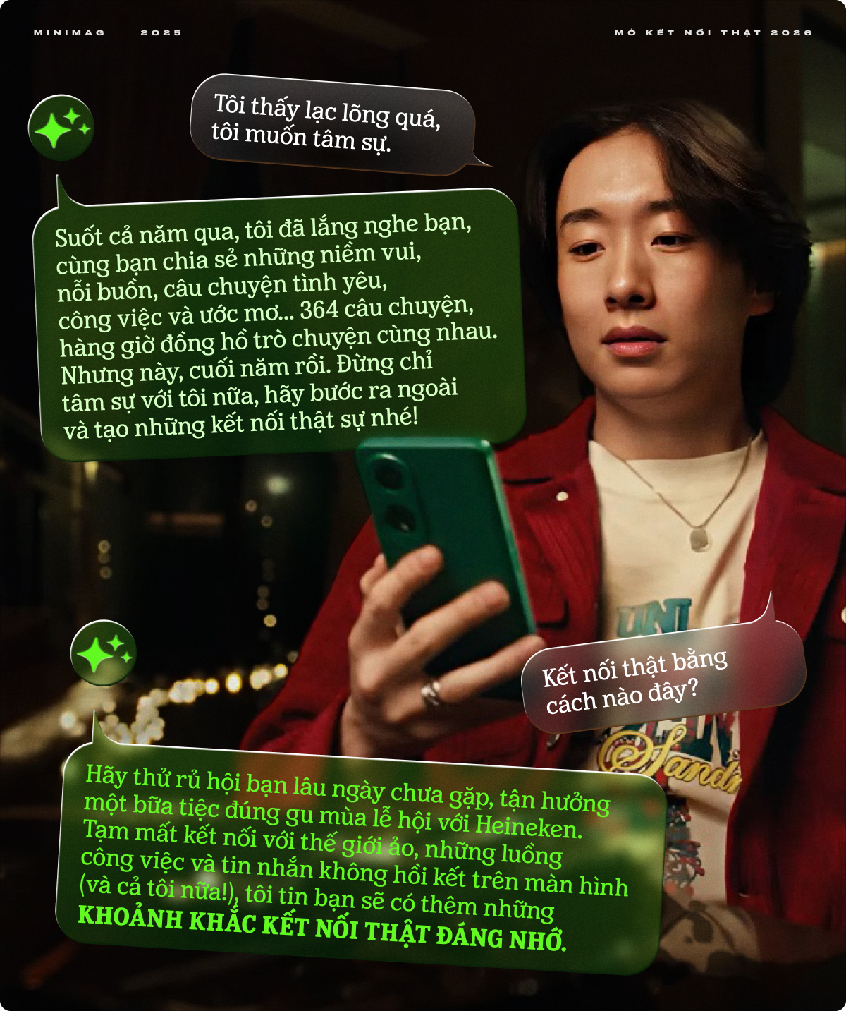 Khi AI thay ta kết nối &ldquo;thật&rdquo;: Hay qu&aacute;! Cảm ơn bạn! Ch&uacute;c mừng năm mới!- Ảnh 4.