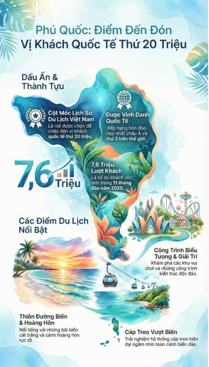 1 địa phương l&agrave; điểm ghi dấu mốc kỷ lục 20 triệu lượt kh&aacute;ch quốc tế đến Việt Nam, ai cũng trầm trồ: H&ograve;n đảo đẹp nhất ch&acirc;u &Aacute;- Ảnh 4.