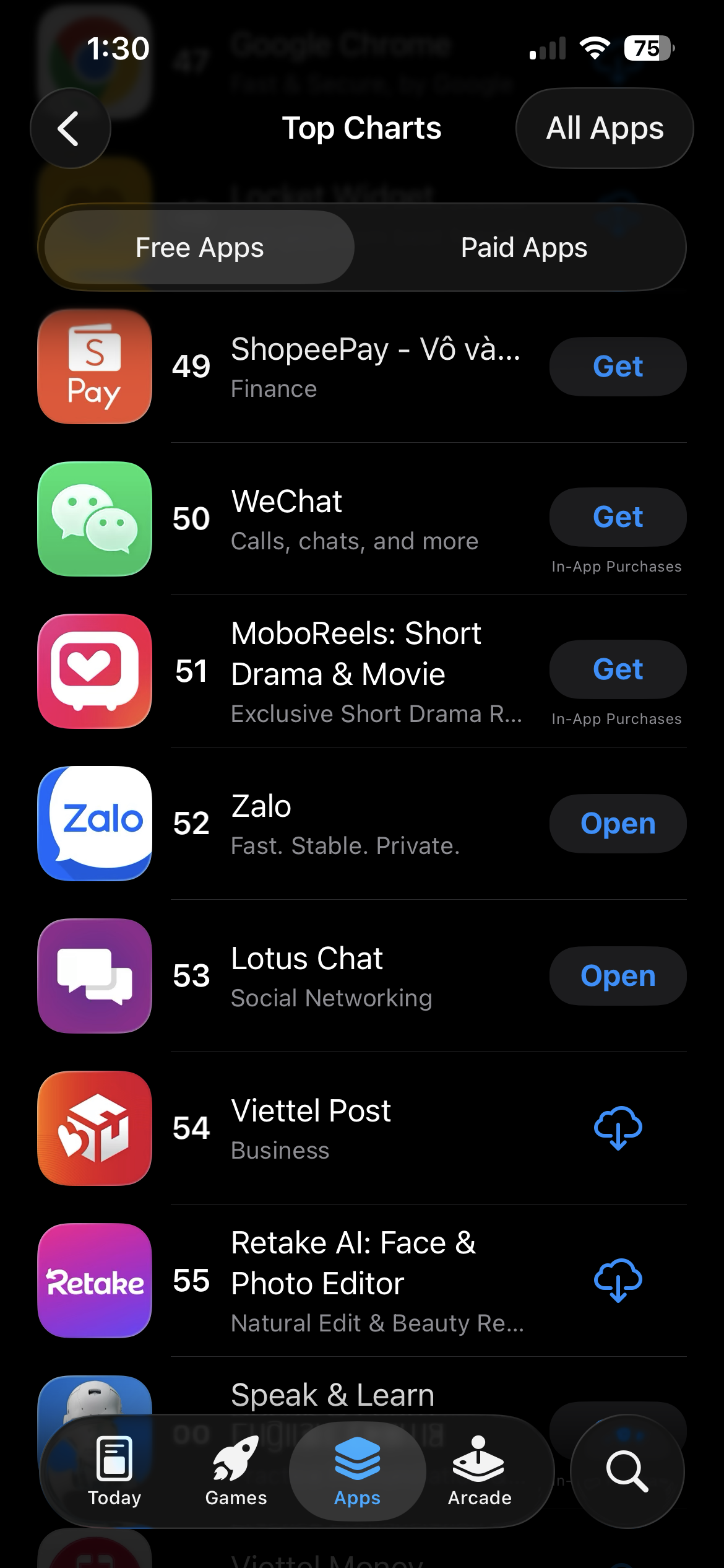 Lotus Chat bất ngờ leo hạng tr&ecirc;n App Store v&agrave; Play Store, phản &aacute;nh nhu cầu mới của người d&ugrave;ng Việt- Ảnh 1.