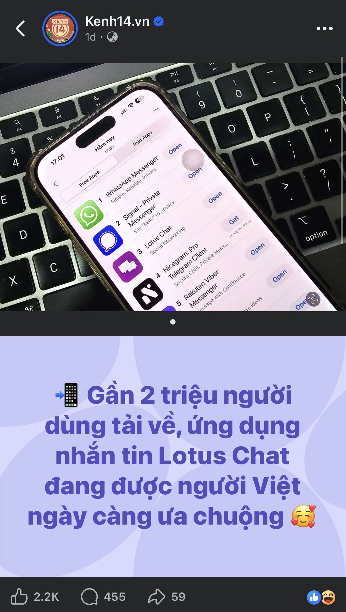 Lotus Chat bất ngờ leo hạng tr&ecirc;n App Store v&agrave; Play Store, phản &aacute;nh nhu cầu mới của người d&ugrave;ng Việt- Ảnh 5.