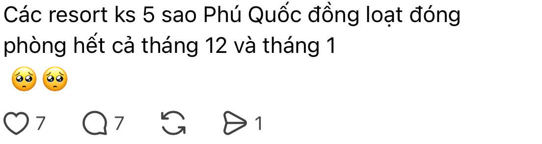 Gần 90% kh&aacute;ch sạn ở Ph&uacute; Quốc "ch&aacute;y" ph&ograve;ng dịp Tết Dương lịch, chỉ c&ograve;n ph&ograve;ng 66 triệu đồng trở l&ecirc;n- Ảnh 9.