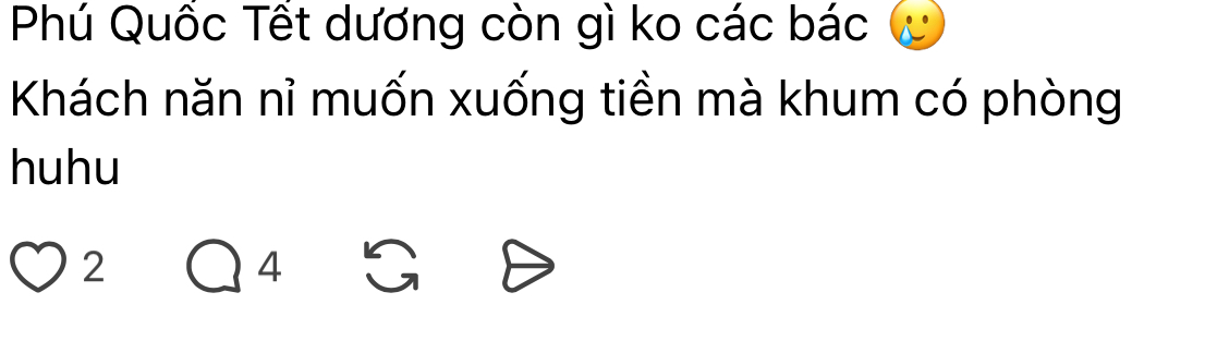 Gần 90% kh&aacute;ch sạn ở Ph&uacute; Quốc "ch&aacute;y" ph&ograve;ng dịp Tết Dương lịch, chỉ c&ograve;n ph&ograve;ng 66 triệu đồng trở l&ecirc;n- Ảnh 6.