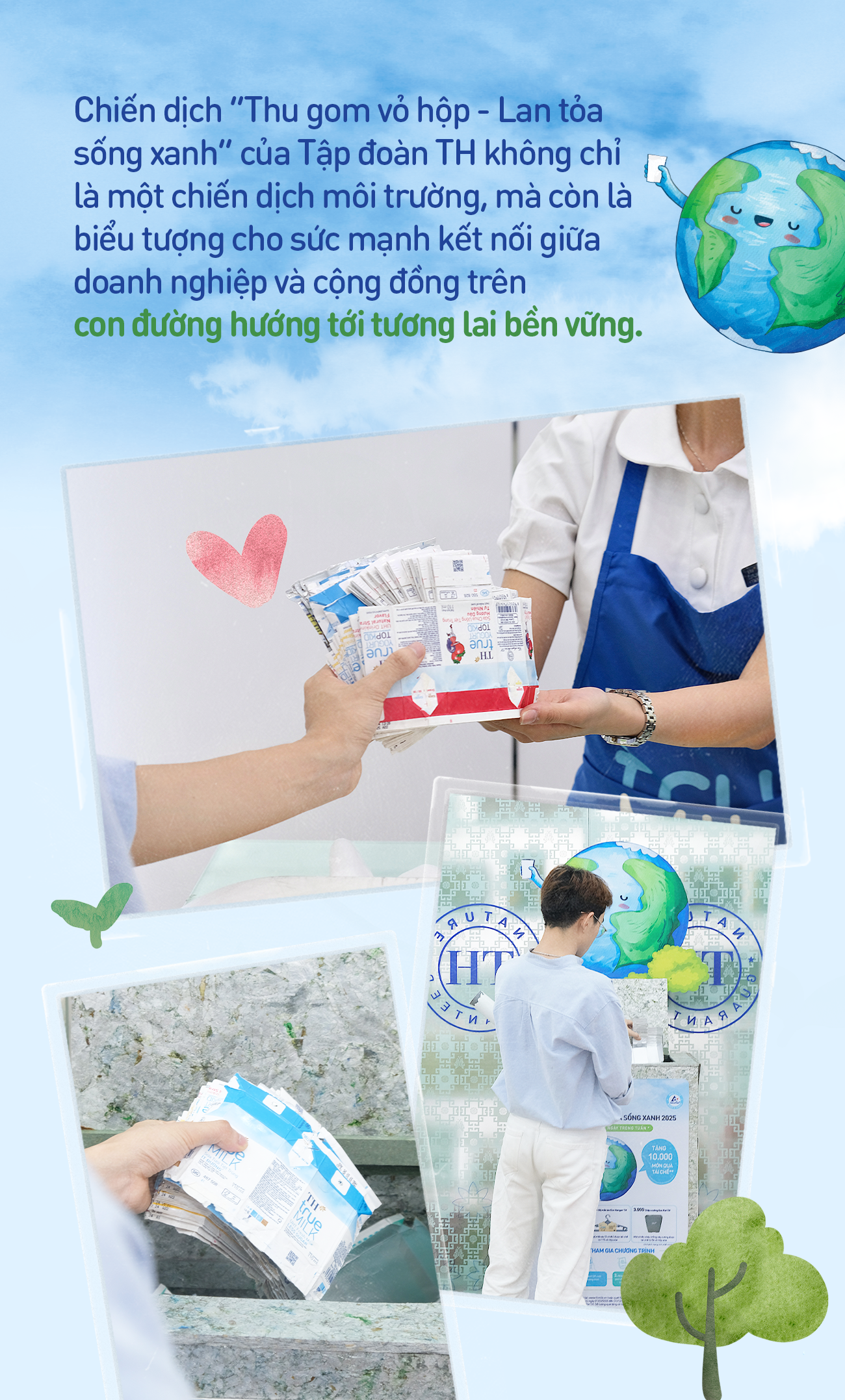 Tập đo&agrave;n TH để lại dấu ấn trong cộng đồng bằng chiến dịch &ldquo;Thu gom vỏ hộp - Lan tỏa sống xanh 2025&rdquo;- Ảnh 9.