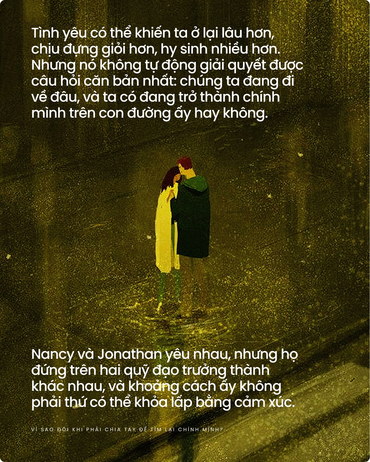 V&igrave; sao đ&ocirc;i khi phải chia tay để t&igrave;m lại ch&iacute;nh m&igrave;nh?- Ảnh 1.