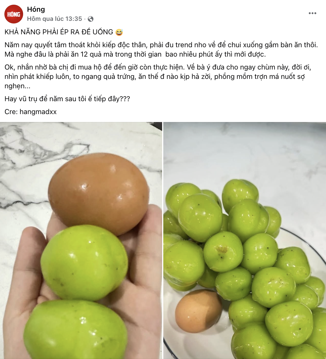 Cảnh b&aacute;o về trend ăn 12 quả nho trước Giao thừa- Ảnh 4.