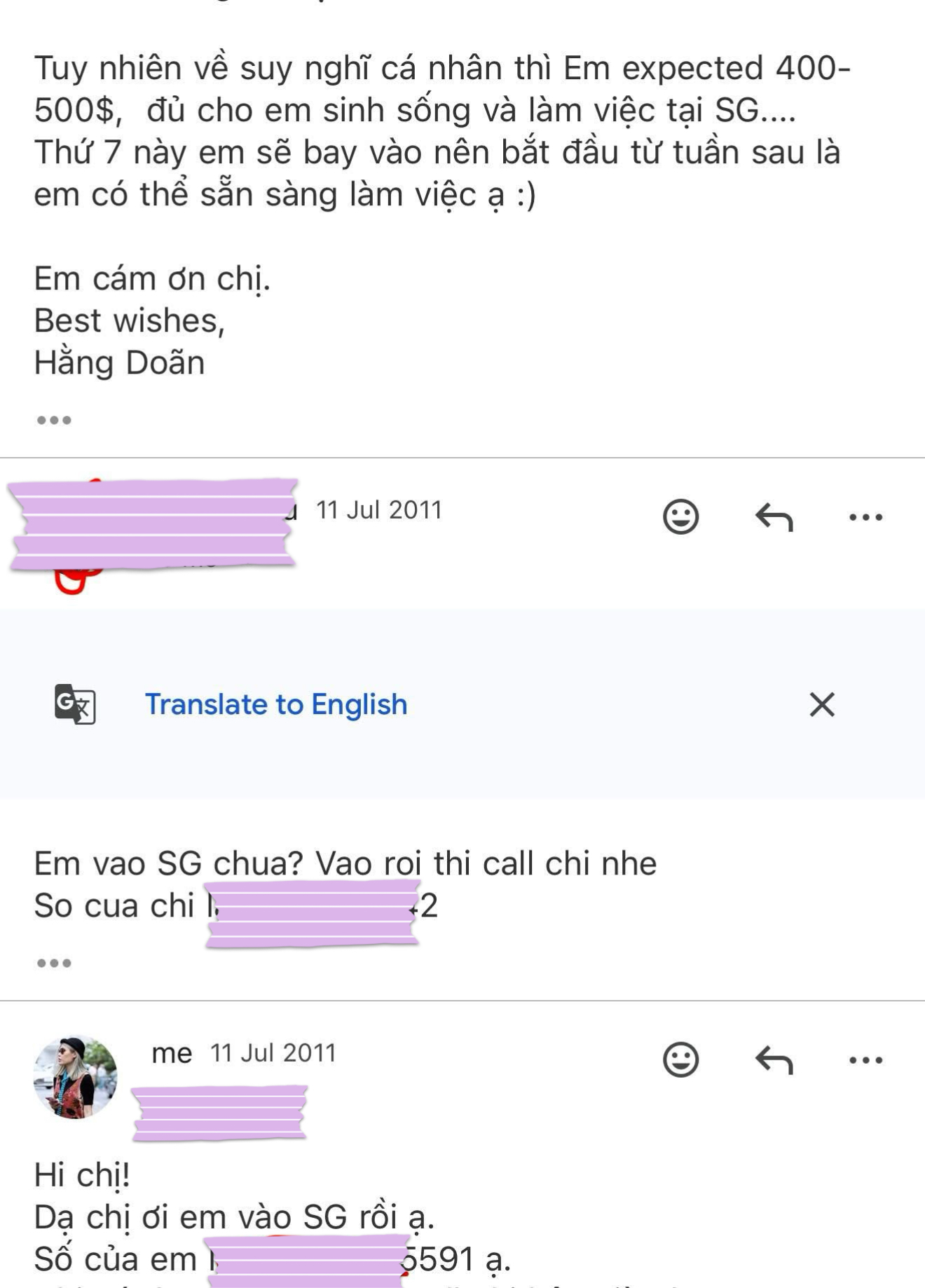 To&agrave;n bộ phản hồi ch&iacute;nh thức của nữ trợ l&yacute; cũ tố si&ecirc;u mẫu H&agrave; Anh