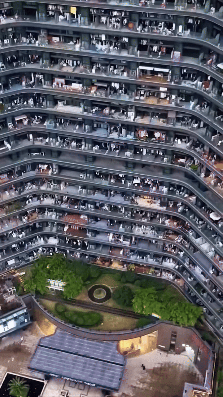 Cận cảnh khu d&acirc;n cư lớn nhất thế giới, ai nh&igrave;n cũng phải thốt l&ecirc;n 2 chữ: Tiền đ&igrave;nh!- Ảnh 7.