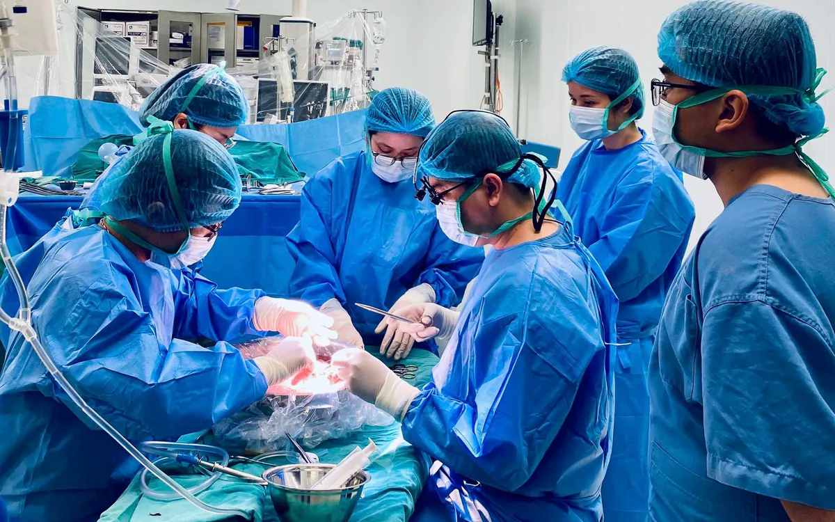 Ảnh: Trung t&acirc;m Điều phối Gh&eacute;p tạng Quốc gia