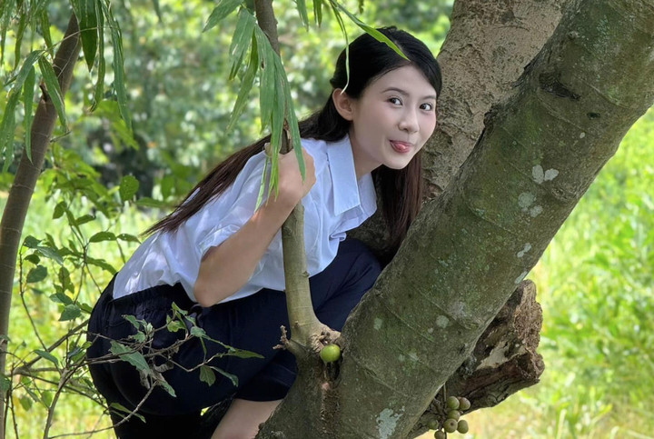 Vẻ ngọt ng&agrave;o của diễn vi&ecirc;n sinh năm 2001 đ&oacute;ng c&ugrave;ng l&uacute;c 2 phim giờ v&agrave;ng VTV- Ảnh 4.